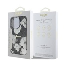 Apple iPhone 16 Pro Uyumlu Kılıf Guess Orjinal Lisanslı Magsafe Şarj Özellikli Flower Tone On Tone Ring Kapak - 15