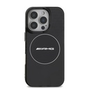 Apple iPhone 16 Pro Uyumlu Kılıf AMG Orjinal Lisanslı Magsafe Şarj Özellikli IML Baskı Logolu Smoked Kapak - 2