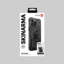 Apple iPhone 16 Pro Max Uyumlu Kılıf Magsafe Şarj Özellikli Teknoloji Desenli Standlı Skinarma Helio Kapak - 9