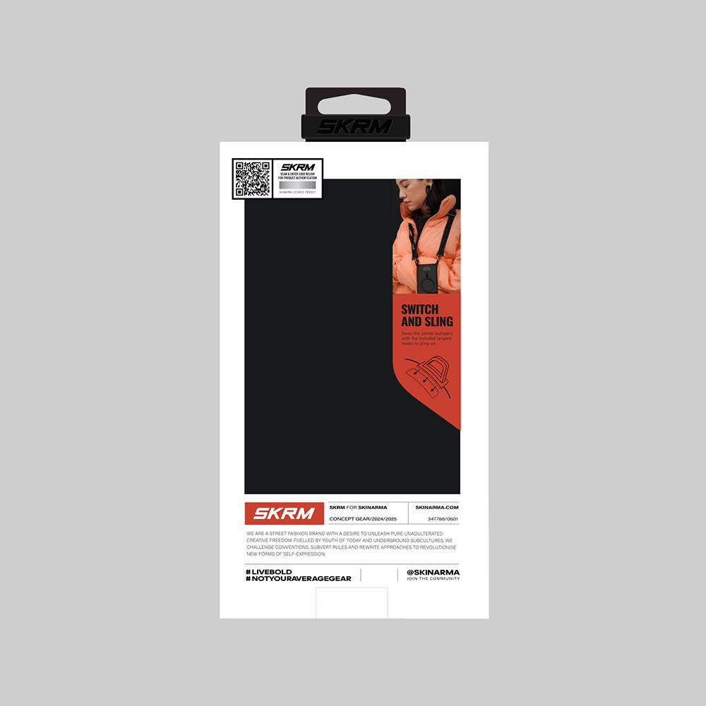 Apple iPhone 16 Pro Max Uyumlu Kılıf Magsafe Şarj Özellikli Teknoloji Desenli Standlı Skinarma Helio Kapak - 11