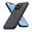 Apple iPhone 16 Pro Max Uyumlu Kılıf Magsafe Şarj Özellikli Karbon Fiber Tasarımlı Zore Elnino Kapak - 2