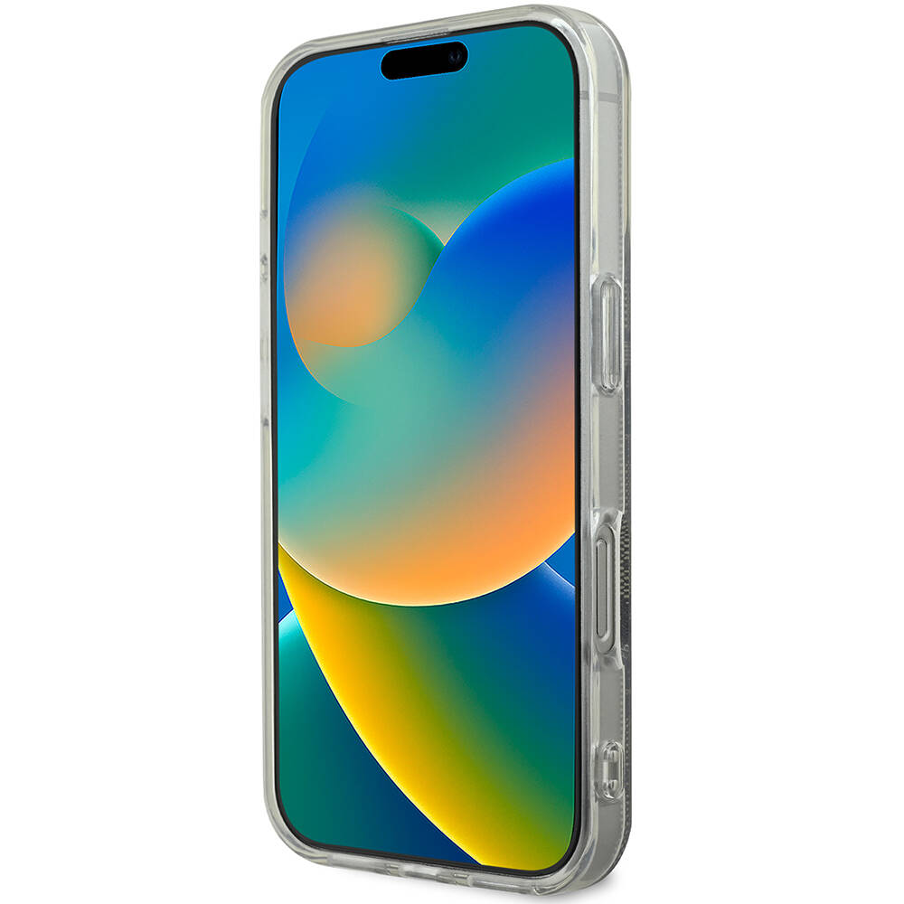 Apple iPhone 16 Pro Uyumlu Kılıf Guess Orjinal Lisanslı Magsafe Şarj Özellikli Yazı Logolu 4G Desenli Kapak - 11