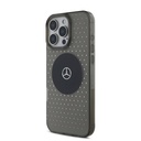 Apple iPhone 16 Pro Uyumlu Kılıf Mercedes Benz Orjinal Lisanslı Magsafe Şarj Özellikli Yıldız Desenli Transparan Kapak - 1