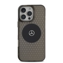 Apple iPhone 16 Pro Uyumlu Kılıf Mercedes Benz Orjinal Lisanslı Magsafe Şarj Özellikli Yıldız Desenli Transparan Kapak - 2