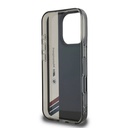 Apple iPhone 16 Pro Max Uyumlu Kılıf BMW Orjinal Lisanslı M Logolu Üç Renk Çizgili Motorsport Vertical Stripe Kapak - 6