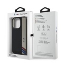 Apple iPhone 16 Pro Uyumlu Kılıf BMW Orjinal Lisanslı M Logolu Üç Renk Çizgili Motorsport Vertical Stripe Kapak - 7