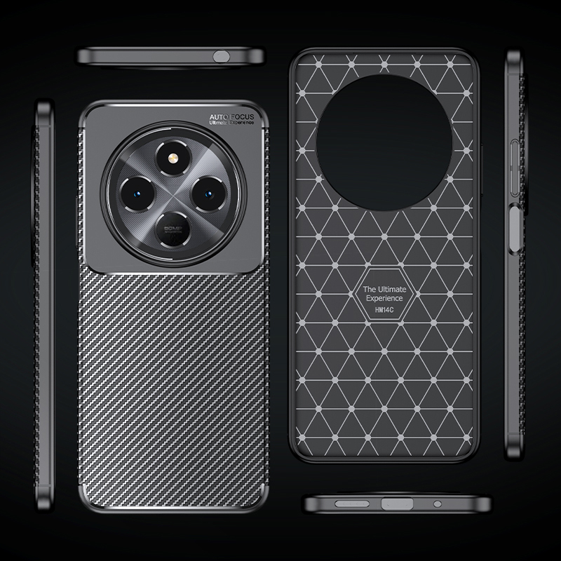 Xiaomi Redmi 14C 4G Uyumlu Kılıf Zore Negro Silikon Kapak - 13