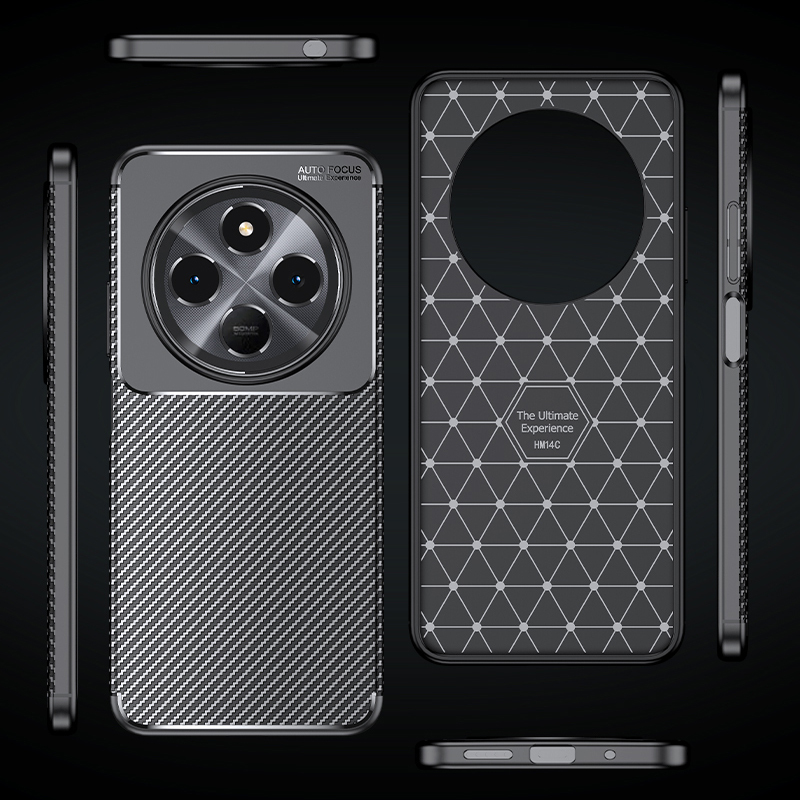 Xiaomi Redmi 14C 4G Uyumlu Kılıf Zore Negro Silikon Kapak - 20