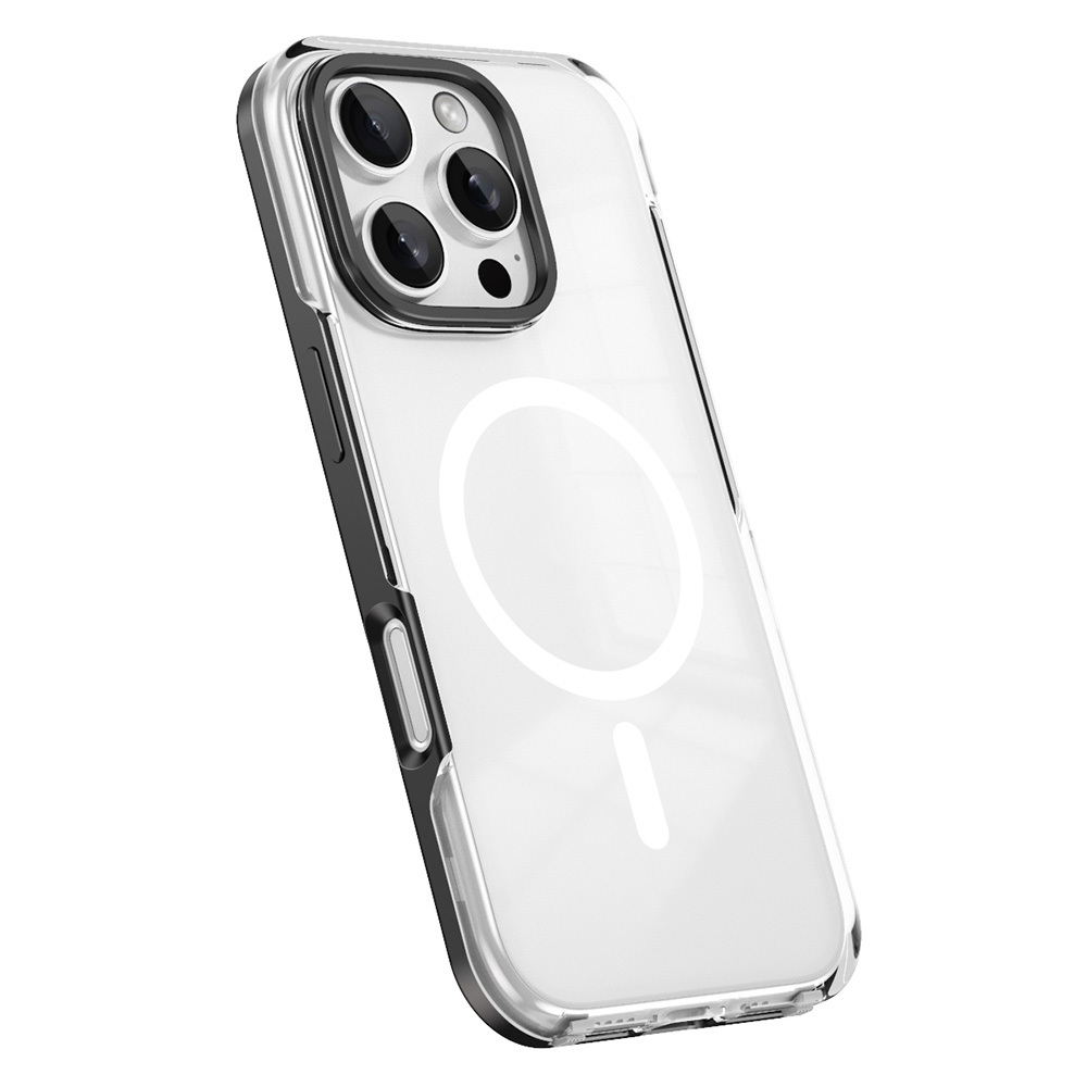 Apple iPhone 16 Pro Uyumlu Kılıf Magsafe Şarj Özellikli Çıkarılabilir Arka Yüzeyli Zore Polar Kapak - 3