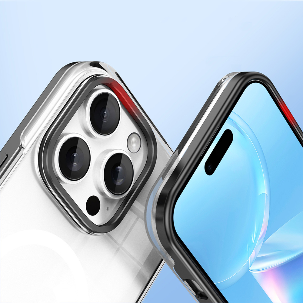 Apple iPhone 16 Pro Uyumlu Kılıf Magsafe Şarj Özellikli Çıkarılabilir Arka Yüzeyli Zore Polar Kapak - 8