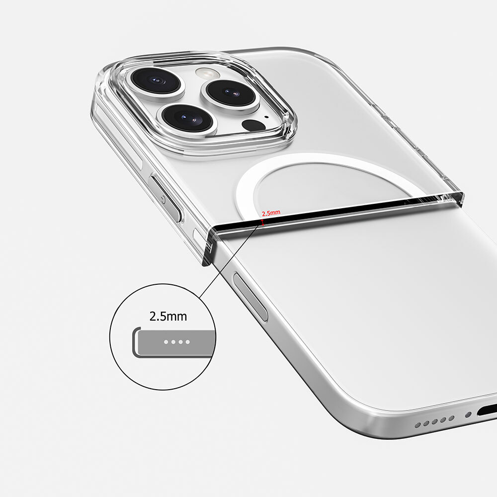 Apple iPhone 16 Pro Uyumlu Kılıf Magsafe Şarj Özellikli Kamera Korumalı Zore Kripto Kapak - 2