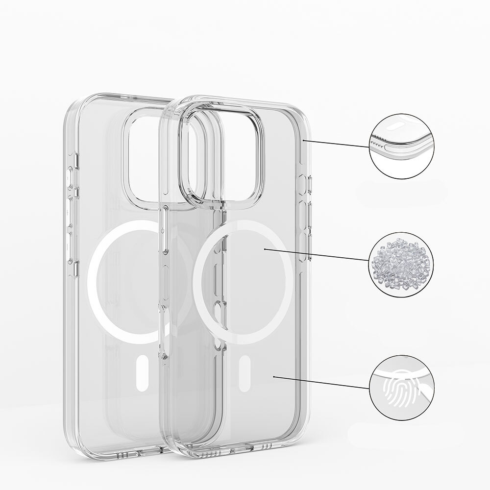 Apple iPhone 16 Pro Max Uyumlu Kılıf Magsafe Şarj Özellikli Kamera Korumalı Zore Kripto Kapak - 3