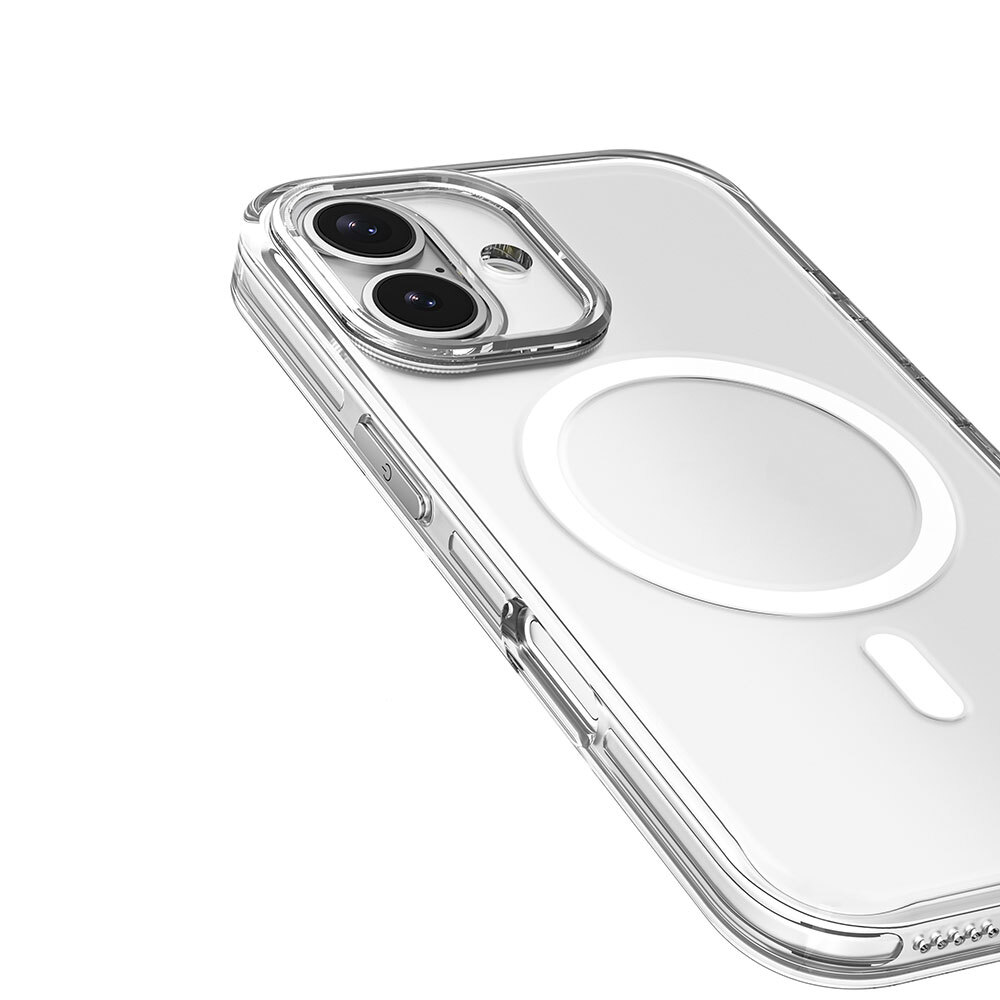 Apple iPhone 16 Uyumlu Kılıf Magsafe Şarj Özellikli Kamera Korumalı Zore Kripto Kapak - 1