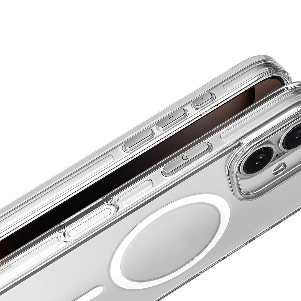 Apple iPhone 16 Uyumlu Kılıf Magsafe Şarj Özellikli Kamera Korumalı Zore Kripto Kapak - 4