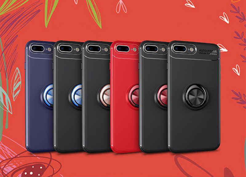 Apple iPhone 8 Plus Uyumlu Kılıf Zore Ravel Silikon Kapak - 2