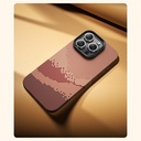 Apple iPhone 16 Pro Uyumlu Kılıf Magsafe Şarj Özellikli Benks GoldenTide ArmorAir 600D Kevlar Kapak - 5