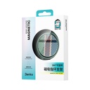 Benks Magnetik Özellikli 360 Derece Dönebilen Passion Green 600D Kevlar Tasarımlı Parmak Ring Stand - 1