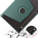 Galaxy Tab S10 Plus Kılıf Zore Termik Kalem Bölmeli Dönebilen Standlı Kılıf - 37