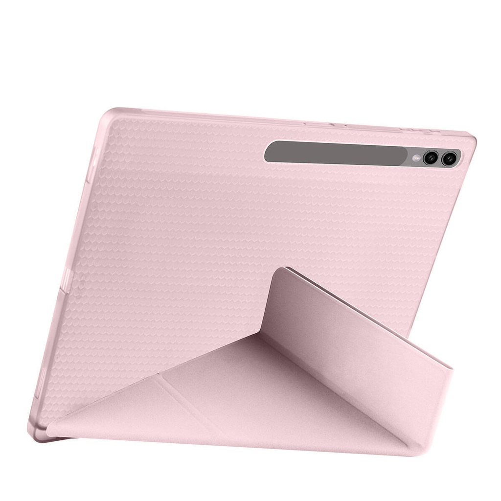 Galaxy Tab S10 Ultra Kılıf Zore Tri Folding Kalem Bölmeli Standlı Kılıf - 5