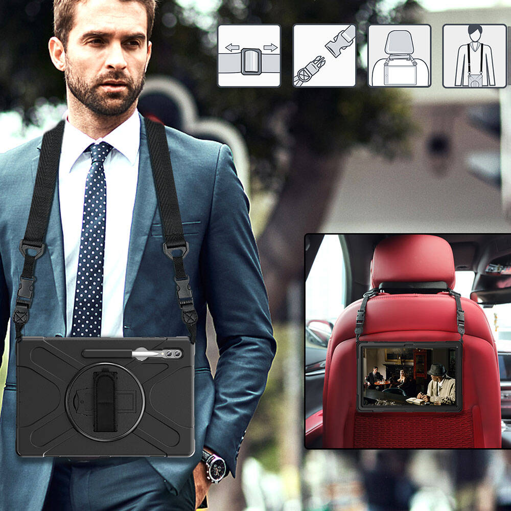 Galaxy Tab S10 Ultra Zore Defender Tablet Silikon - 14