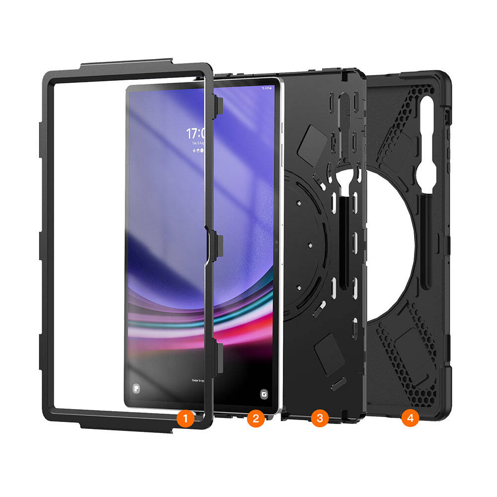 Galaxy Tab S10 Ultra Zore Defender Tablet Silikon - 20