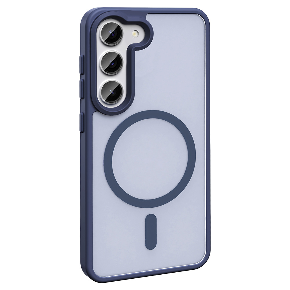 Samsung Galaxy S24 FE Uyumlu Kılıf Magsafe Şarj Özellikli Mat Arka Yüzey Zore Sio Kapak - 2