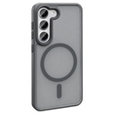 Samsung Galaxy S24 FE Uyumlu Kılıf Magsafe Şarj Özellikli Mat Arka Yüzey Zore Sio Kapak - 4