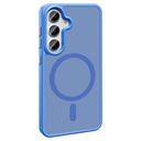 Samsung Galaxy S24 FE Uyumlu Kılıf Magsafe Şarj Özellikli Mat Arka Yüzey Zore Sio Kapak - 5