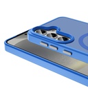 Samsung Galaxy S24 FE Uyumlu Kılıf Magsafe Şarj Özellikli Mat Arka Yüzey Zore Sio Kapak - 11