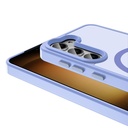 Samsung Galaxy S24 FE Uyumlu Kılıf Magsafe Şarj Özellikli Mat Arka Yüzey Zore Sio Kapak - 12