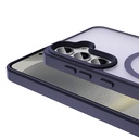 Samsung Galaxy S24 FE Uyumlu Kılıf Magsafe Şarj Özellikli Mat Arka Yüzey Zore Sio Kapak - 1