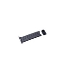 Apple Watch Serisi Uyumlu Karbon Fiber Pitaka Modern Serisi Black-Grey Twill Universal Kordon - 13