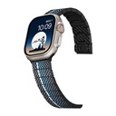 Apple Watch Serisi Uyumlu Aramid Fiber ve Karbon Fiber Pitaka Poetry of Things ChromaCarbon Serisi Moon Universal Kordon - 5