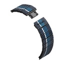 Apple Watch Serisi Uyumlu Aramid Fiber ve Karbon Fiber Pitaka Poetry of Things ChromaCarbon Serisi Moon Universal Kordon - 8