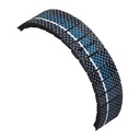 Apple Watch Serisi Uyumlu Aramid Fiber ve Karbon Fiber Pitaka Poetry of Things ChromaCarbon Serisi Moon Universal Kordon - 9