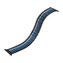 Apple Watch Serisi Uyumlu Aramid Fiber ve Karbon Fiber Pitaka Poetry of Things ChromaCarbon Serisi Moon Universal Kordon - 10