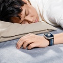 Apple Watch Serisi Uyumlu Aramid Fiber ve Karbon Fiber Pitaka Poetry of Things ChromaCarbon Serisi Moon Universal Kordon - 15