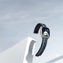 Apple Watch Serisi Uyumlu Aramid Fiber ve Karbon Fiber Pitaka Poetry of Things ChromaCarbon Serisi Moon Universal Kordon - 17