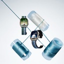 Apple Watch Serisi Uyumlu Aramid Fiber ve Karbon Fiber Pitaka Poetry of Things ChromaCarbon Serisi Moon Universal Kordon - 21