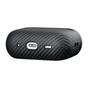 Apple Airpods Pro Uyumlu Kılıf Magsafe Şarj Özellikli 600D Aramid Fiber Pitaka Classic Serisi Black-Grey Twill Kılıf - 7