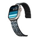 Apple Watch Serisi Uyumlu Aramid Fiber ve Karbon Fiber Pitaka Dreamland ChromaCarbon Serisi Mosaic Universal Kordon - 1