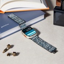 Apple Watch Serisi Uyumlu Aramid Fiber ve Karbon Fiber Pitaka Dreamland ChromaCarbon Serisi Mosaic Universal Kordon - 2