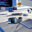 Apple Watch Serisi Uyumlu Aramid Fiber ve Karbon Fiber Pitaka Dreamland ChromaCarbon Serisi Mosaic Universal Kordon - 8