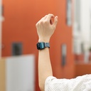 Apple Watch Serisi Uyumlu Aramid Fiber ve Karbon Fiber Pitaka Dreamland ChromaCarbon Serisi Mosaic Universal Kordon - 13