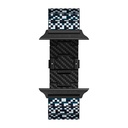 Apple Watch Serisi Uyumlu Aramid Fiber ve Karbon Fiber Pitaka Dreamland ChromaCarbon Serisi Mosaic Universal Kordon - 15