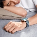 Apple Watch Serisi Uyumlu Aramid Fiber ve Karbon Fiber Pitaka Dreamland ChromaCarbon Serisi Mosaic Universal Kordon - 16