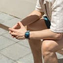 Apple Watch Serisi Uyumlu Aramid Fiber ve Karbon Fiber Pitaka Dreamland ChromaCarbon Serisi Mosaic Universal Kordon - 17