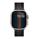 Apple Watch Serisi Uyumlu Aramid Fiber ve Karbon Fiber Pitaka Modern Serisi Rhapsody Universal Kordon - 2