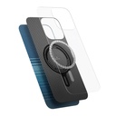 Apple iPhone 16 Plus Uyumlu Kılıf Magsafe Şarj Özellikli Aramid Fiber Pitaka Tactile Woven Sunset-Moonrise Serisi Sunset Kapak - 2