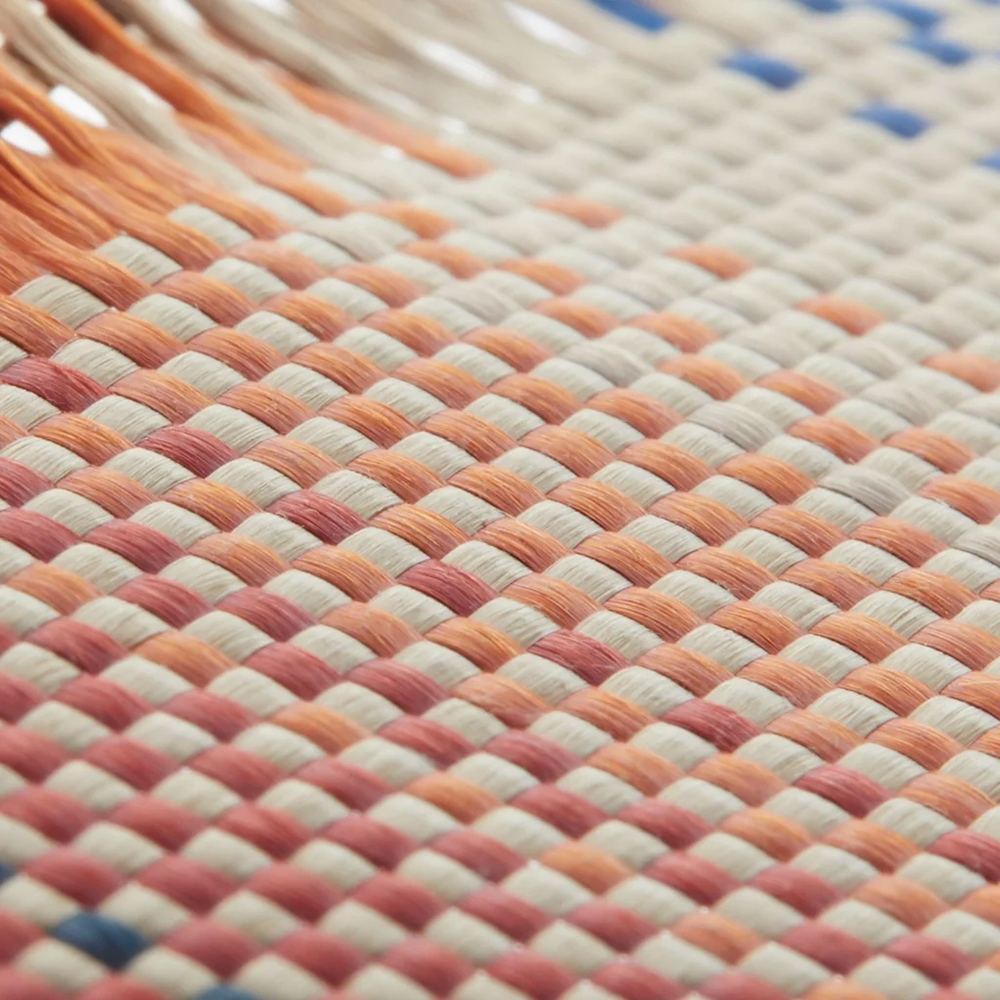 Apple iPhone 16 Plus Uyumlu Kılıf Magsafe Şarj Özellikli Aramid Fiber Pitaka Tactile Woven Sunset-Moonrise Serisi Sunset Kapak - 4